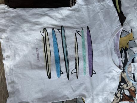 Trička+ šortky, 128