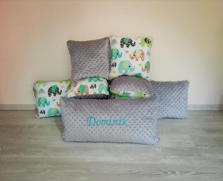 Vankúšový mantinel s menom, šírka (cm): 60,dĺžka (cm): 120