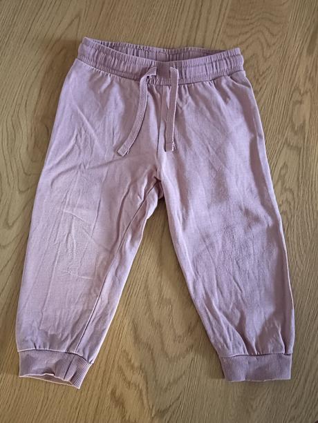 Tepláky organická bavlna, h&m,86