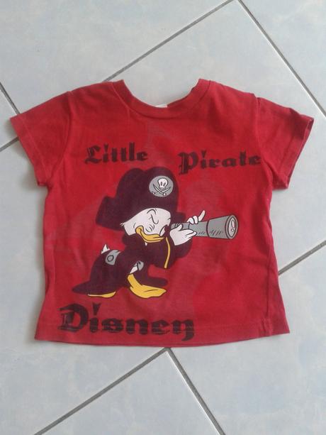 Cervene tricko s piratom disney, disney,80