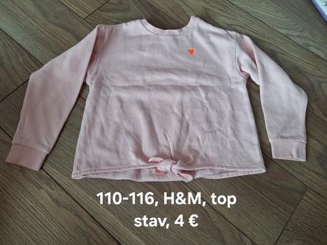 Mikina na predaj, h&m,110