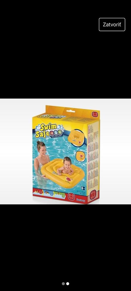 Koleso na plávanie od narodenia, 