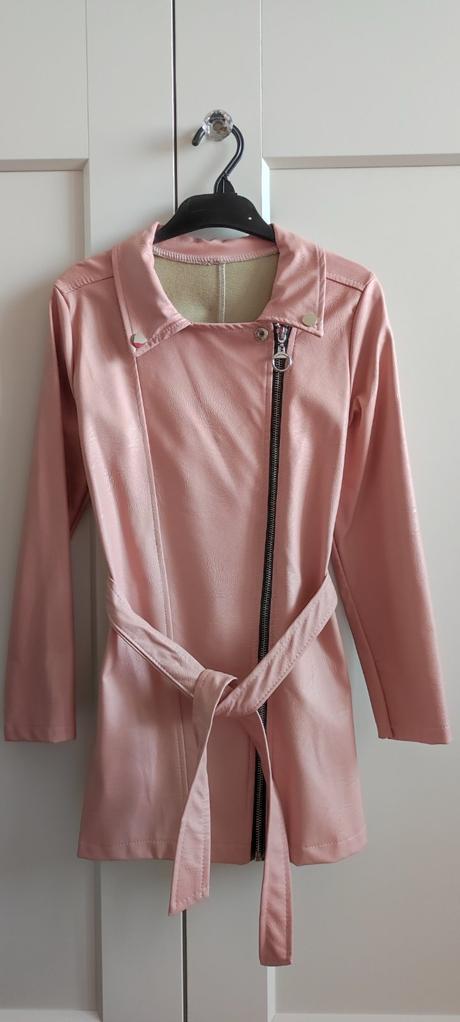 Koženková bunda/ kabátik, 134