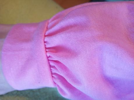 Tričko s krajkovými rukávmi s/m, m