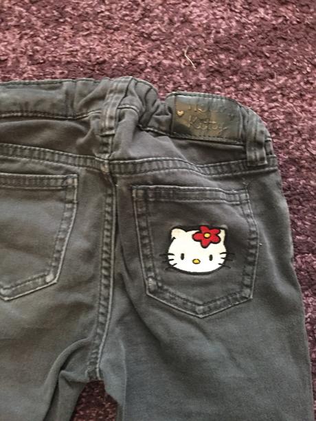 Nohavice hello kitty hm, h&m,104