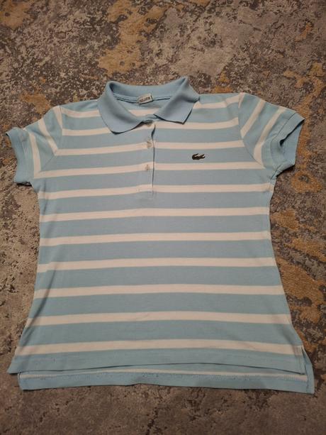Pasikovane tričko, lacoste,152