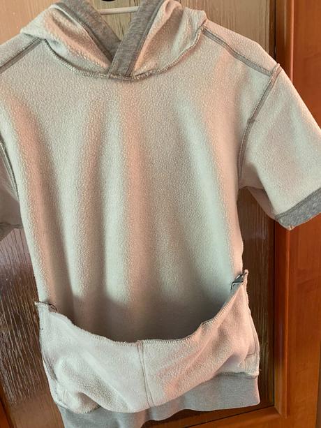 Teplá mikina adidas krátky rukáv v. s, adidas,s