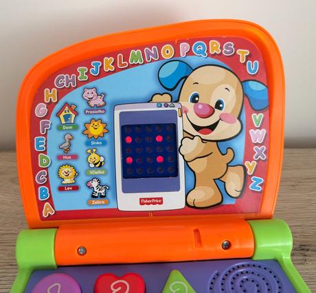Detský notebook fisher price (sk),