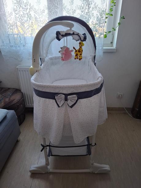 Kolíska, monitor dychu, váha, ohrievač mlieka,, šírka (cm): 40,dĺžka (cm): 80