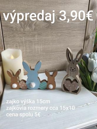 Dekorácie zajkovia spolu, 