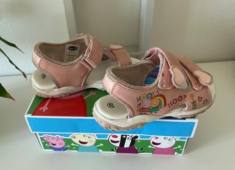 Ružové sandále prasiatko peppa 26, 26