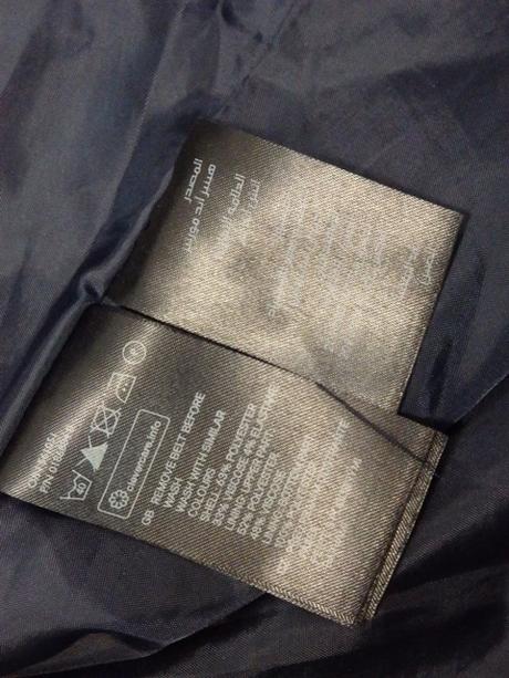 Kvalitné tmavomodré šaty, h&m,34