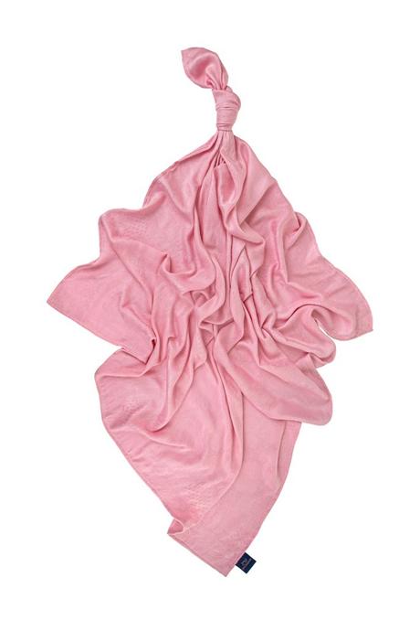 Bocioland  bambusová plienka 75x75cm oblaky ružové, 