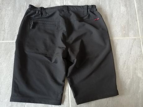 Softshell čierne kraťase alpinepro, v36, alpine pro,36