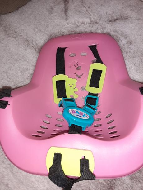 Sedačka na bicykel babyborn, 