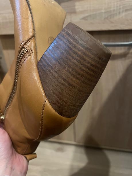 Dámske kožené čižmy, 40