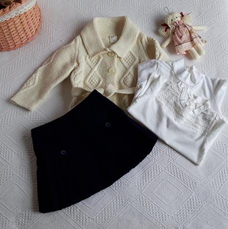 Dievčenské tričká - 2ks, c&a,86