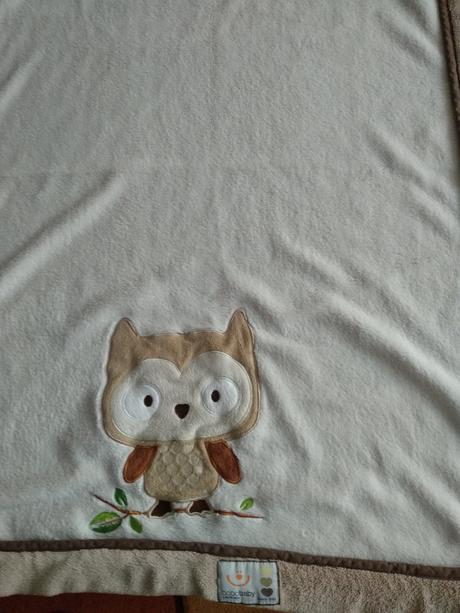 Detská deka so sovičkou,