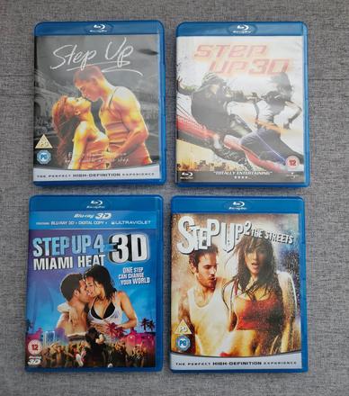 Step up - 1-4, 4 blu-ray kolekcia, 