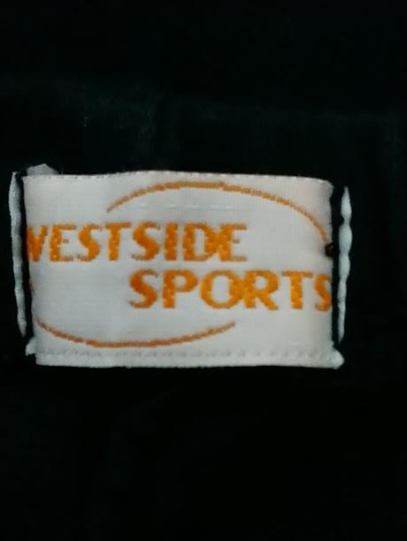 Dámske čierne elastické tepláky, westside, m