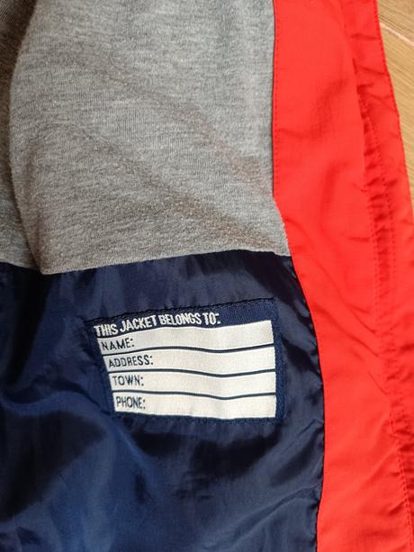 Cervena prechodna vetrovka 128, palomino,128