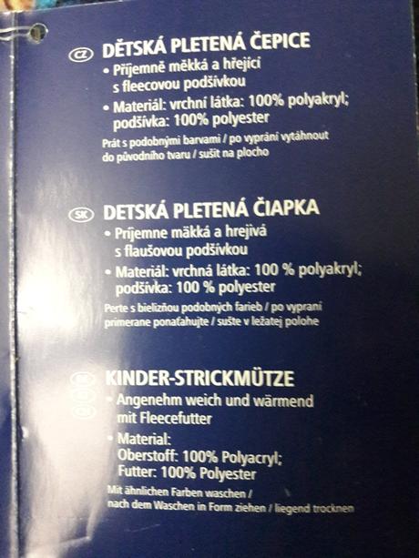 Zateplená čiapka 86/92  (50-52 cm), lupilu,86