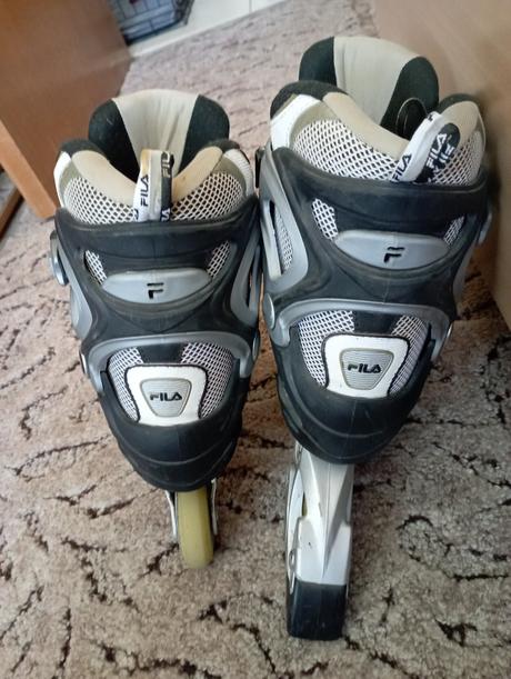 Pánske in- line kolieskové korčule, fila,43