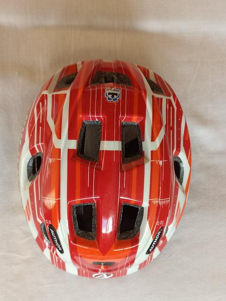 Detská cyklo prilba author veľkosť s 48 - 54cm, s