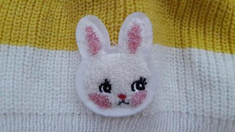 Pletená čiapka s brmbolcom, h&m,92 / 98 / 104