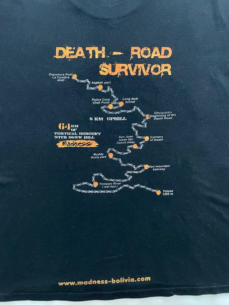 Tricko čierne original z bolivie, xl