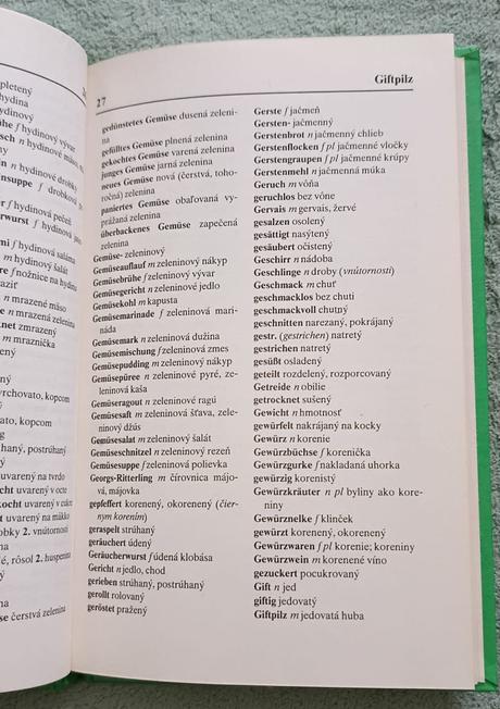 Nemecko-slovenský slovníček- šikovné ruky varia,