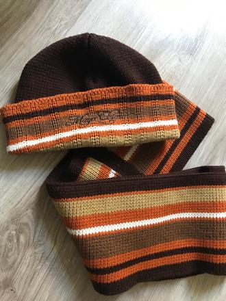 Súprava šál+čiapka, m