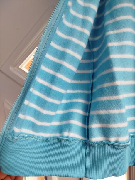 Pásikavá hrubšia mikina 140/146, bonprix,140