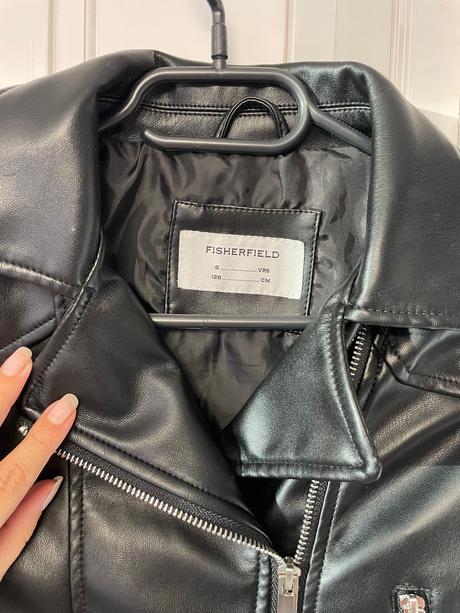 Šaty, koženka, sandálky, h&m,116