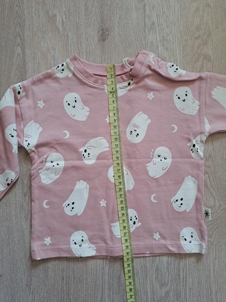 Lindex dievcenske ruzove tricko dlhy rukav 68, lindex,68