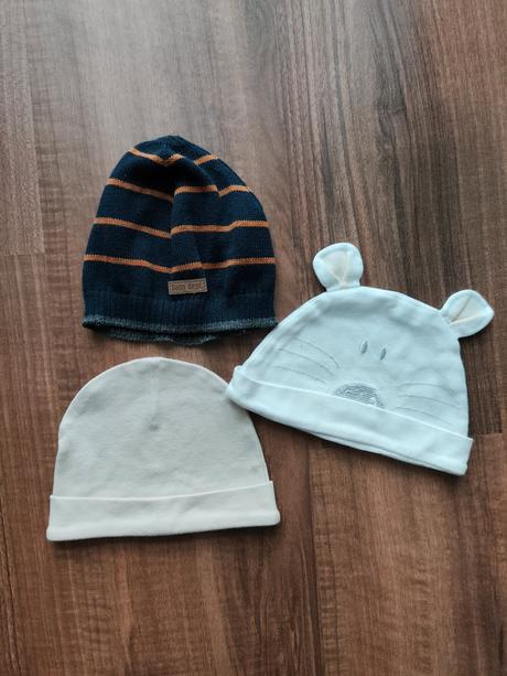 Jarné čiapočky h&m.., h&m,68