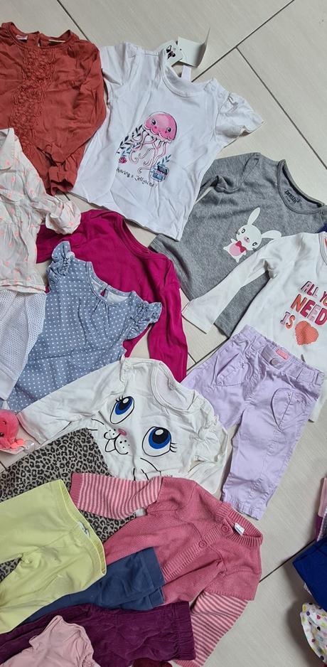 Velky balik pre dievcatko. velkost oblečenia 74-80, 68–80
