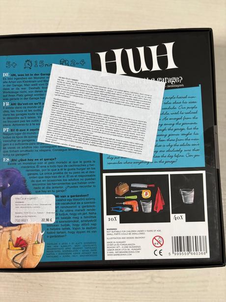 Marbushka - spoločenska hra ,čo je v garáži, 