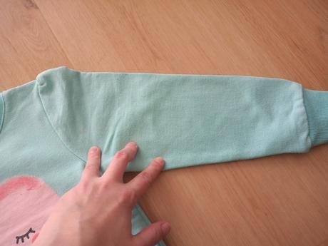 Mätová mikina so srdiečkom, dopodopo,110