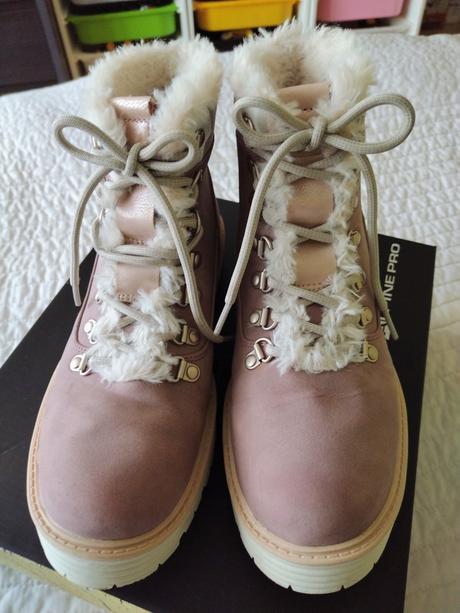 Zimné zateplené topánky, alpine pro,37