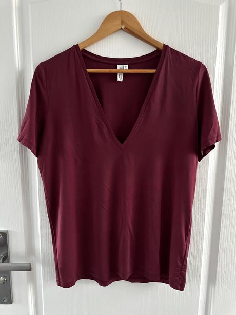 Bordové tričko značky & other stories, 36