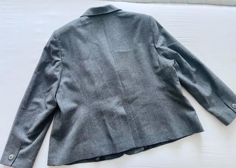 Vlnený kabát, blazer vel.50, xxl