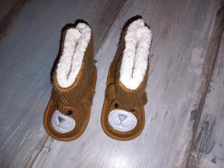 Prvé papučky-capačky macko 6/9 mes., 17