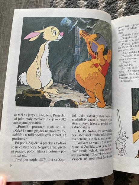 Medvídek pú pinocchio sněhurka walt disney (1991), 