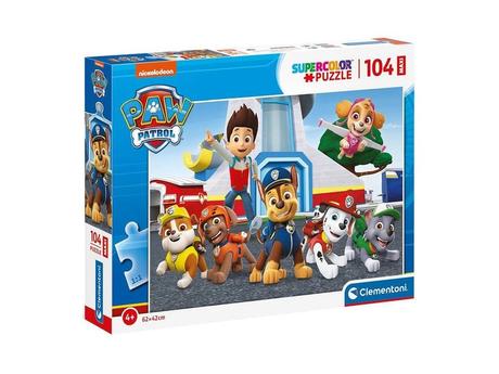 Puzzle maxi 104 labková patrola clementoni,