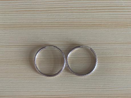 Original strieborne kruhy 925,