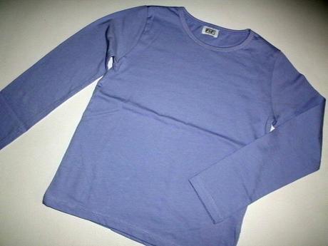 Jednofarebné tričko pre 4-5 roč. škôlkarku, f&f,110