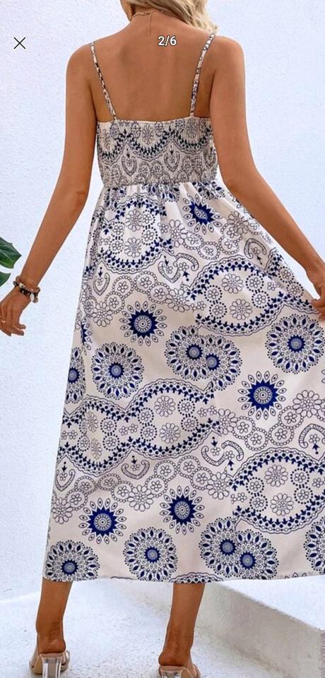 Šaty dlhé vzorované poštovné zdarma, l / m / s / xl