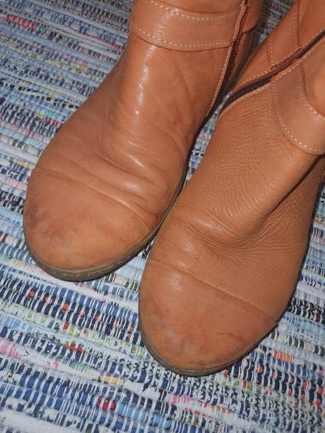 Kožené čižmy 37, 37