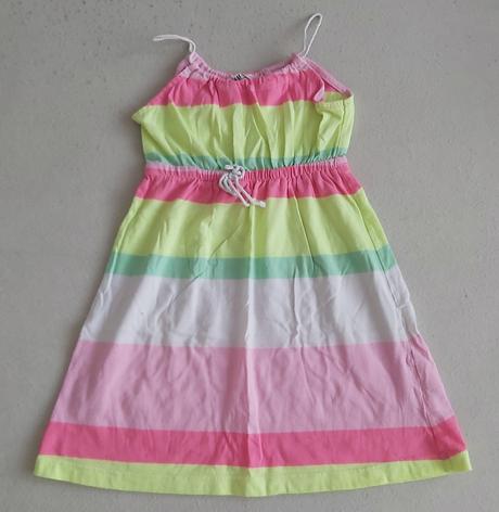 Šaty so šnúrkovými ramienkami h&m 110/116, h&m,110